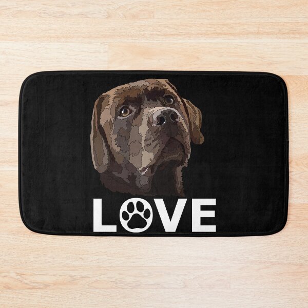 Item preview, Chocolate Labrador Retriever Love Puppy designed and sold by Just-Arts-4U.