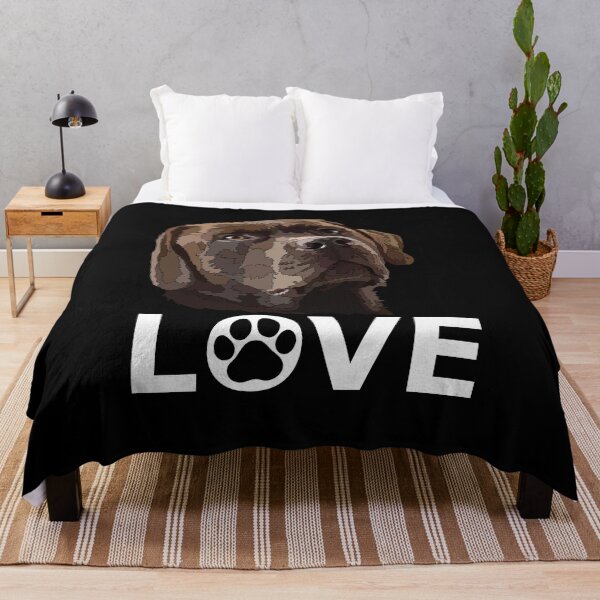 Item preview, Chocolate Labrador Retriever Love Puppy designed and sold by Just-Arts-4U.
