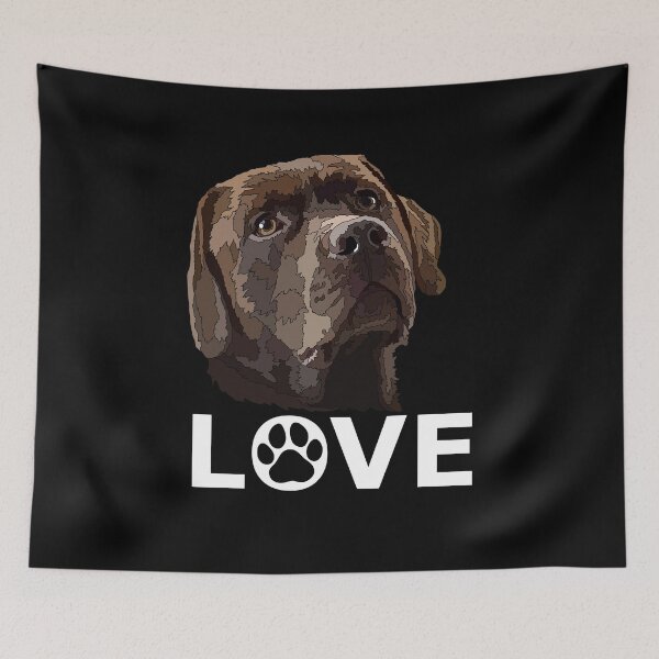 Aperçu de l'œuvre Labrador Retriever chocolat, adorable chiot créée et vendue par Just-Arts-4U.