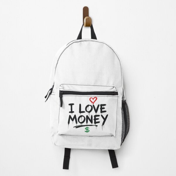 Item preview, "I Love Money" Street Art with Dollar Sign designed and sold by Nela-&-Lena.