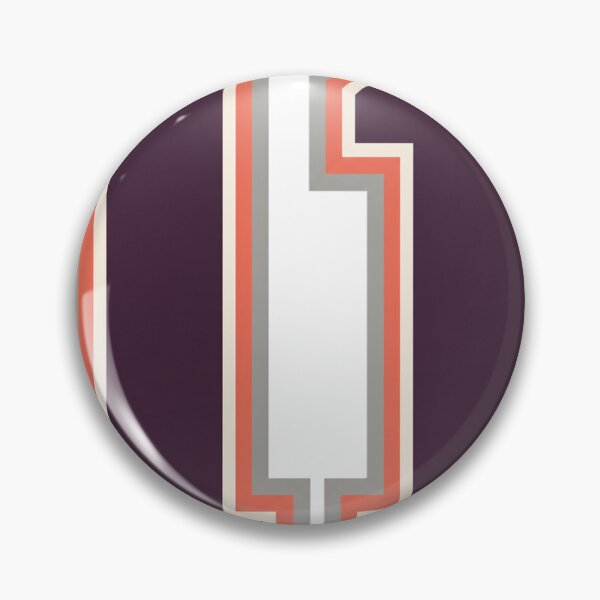 Item preview, Retro Number 11 Football Graphic – Plum and Coral Layered Style designed and sold by Tarun Thakur.