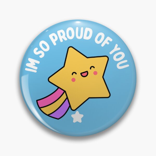 Item preview, I’m So Proud of You – Back to School Motivational Quote for Students and Teachers designed and sold by PalleteCreation.