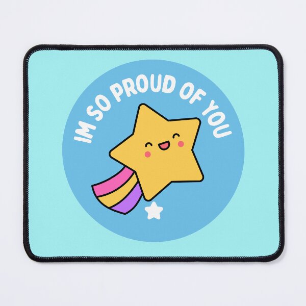 Item preview, I’m So Proud of You – Back to School Motivational Quote for Students and Teachers designed and sold by PalleteCreation.