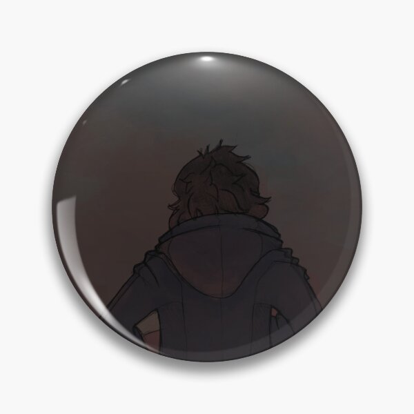 Item preview, Moody Hooded Figure Watching Twilight Sunset designed and sold by Noesis-Haven.