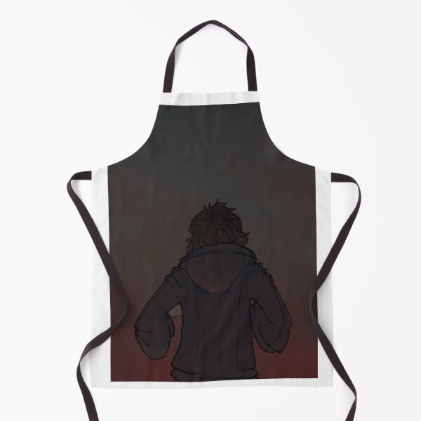 Item preview, Moody Hooded Figure Watching Twilight Sunset designed and sold by Noesis-Haven.