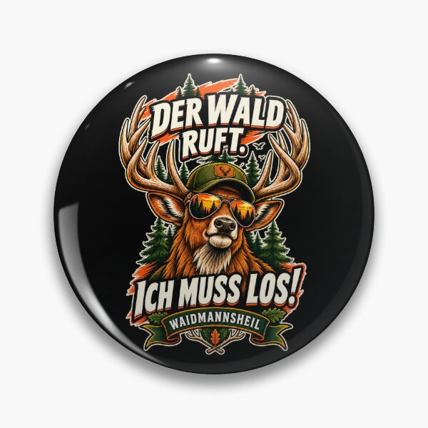 Item preview, The forest is calling, I must go – Merry Hunter Deer designed and sold by Zerberus71.
