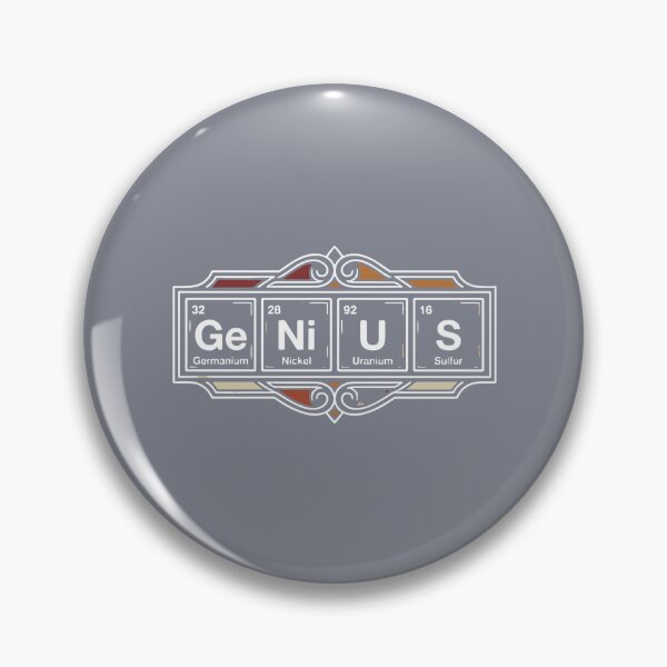 Item preview, Genius Periodic Table Elements Science Chemistry Nerd designed and sold by SofiBlair.