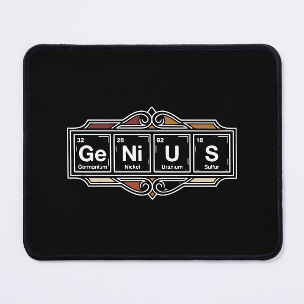 Item preview, Genius Periodic Table Elements Science Chemistry Nerd designed and sold by SofiBlair.