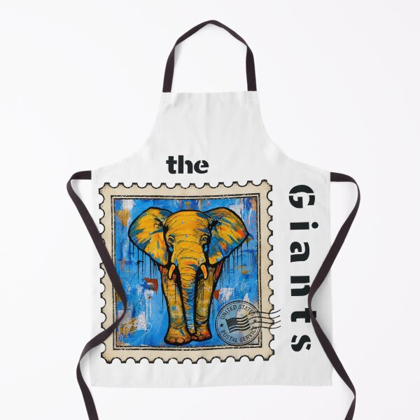 Item preview, Save Giants – Colorful Elephant Street Art designed and sold by SidneiSampaioStudio.
