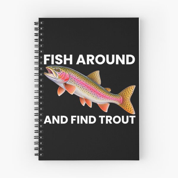 Item preview, Trout Fishing Retro Funny Design for Anglers and Fishermen T-Shirt designed and sold by Teetreasure2.