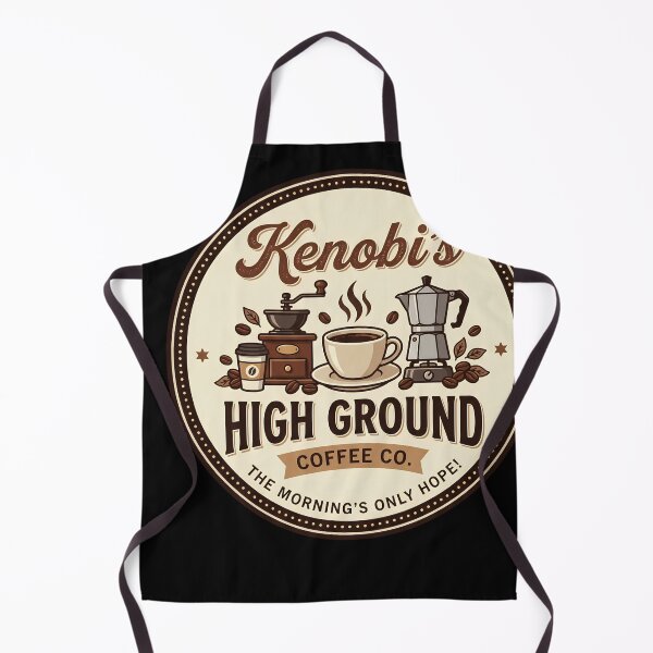 Item preview, Kenobi's High Ground Coffee Co. The Morning's Only Hope! Star Wars Coffee Fan Morning Drink designed and sold by w66aboo.