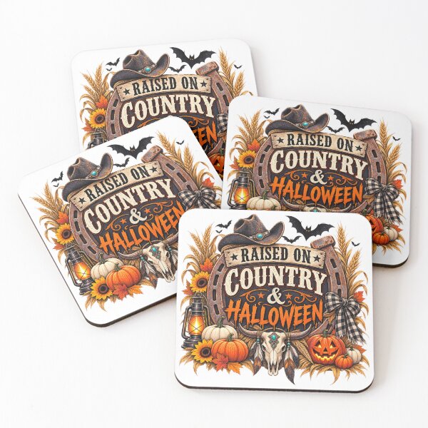 Item preview, Raised on Country & Halloween designed and sold by J-CCreations.