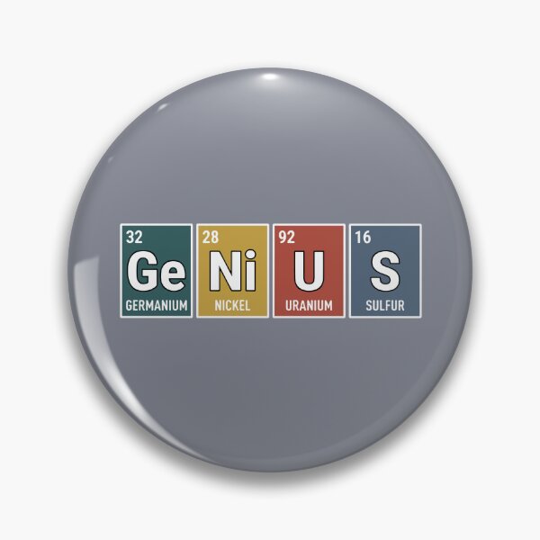 Item preview, Genius Periodic Table Science Chemistry Enthusiast designed and sold by SofiBlair.