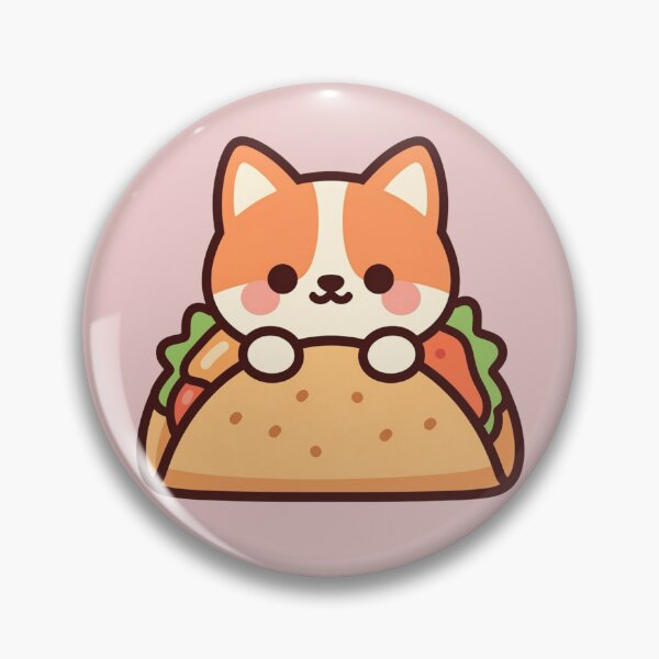 Artikelvorschau, Niedlicher Corgi Taco Kawaii Hundefutterliebhaber Cartoon entworfen und verkauft von Randomnessy.