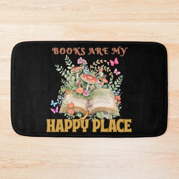Item preview, Books Are My Happy Place – Cottagecore Book Lover designed and sold by Bawek85Designs.