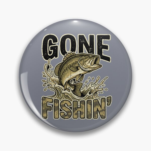Item preview, Gone Fishin' Fishing Angler Fisherman Hobby designed and sold by SofiBlair.