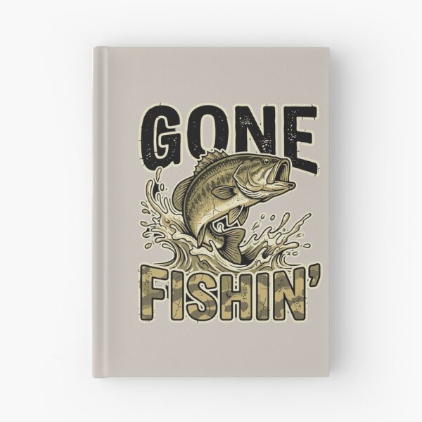 Item preview, Gone Fishin' Fishing Angler Fisherman Hobby designed and sold by SofiBlair.
