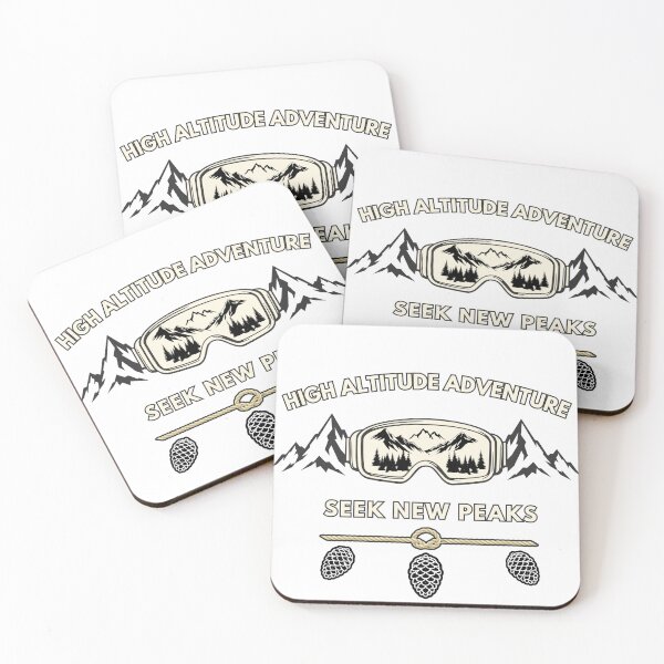 Item preview, High Altitude Adventure Seek New Peaks Ski designed and sold by SteCreator.
