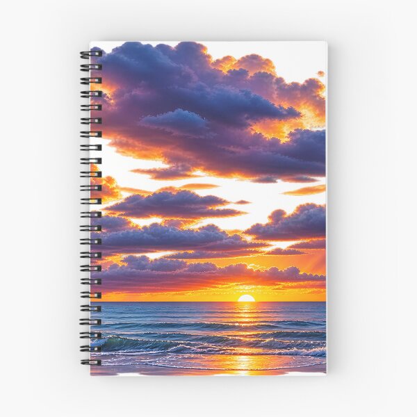 Item preview, Golden Horizon – Dramatic Sunset Ocean Landscape  ✨ Subtitle designed and sold by HoMya.