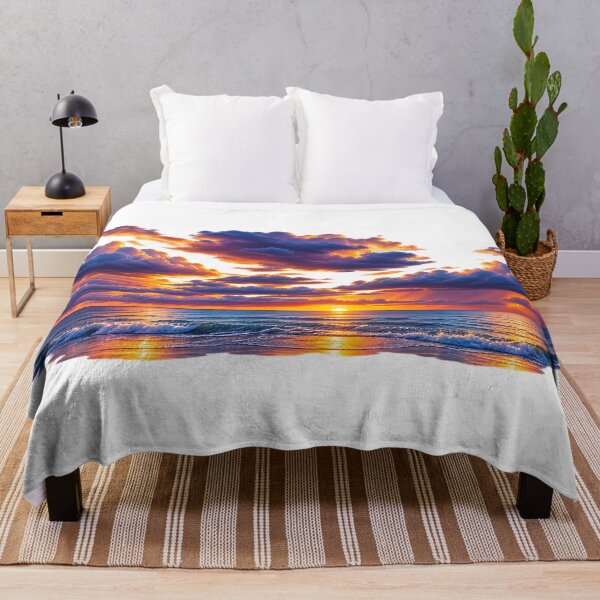 Item preview, Golden Horizon – Dramatic Sunset Ocean Landscape ✨ Subtitle designed and sold by HoMya.