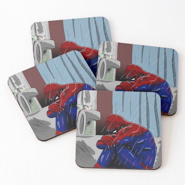Item preview, Spider-man Crying designed and sold by blacksnowcomics.