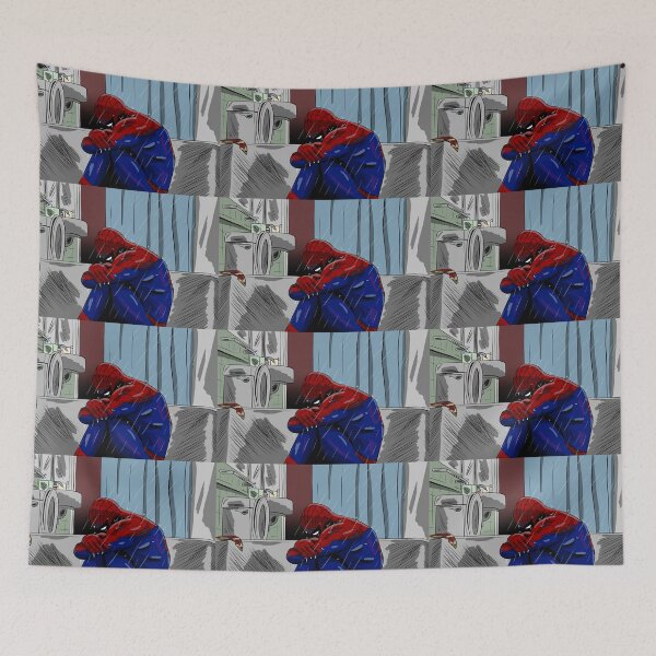 Item preview, Spider-man Crying designed and sold by blacksnowcomics.