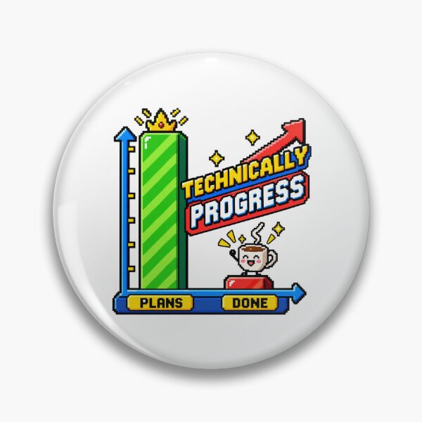 Item preview, TECHNICALLY PROGRESS designed and sold by BRIGHT BITS BOUTIQUE.