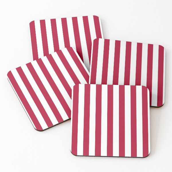 Item preview, Cabana stripe pattern in red and white color designed and sold by RishabhArts1.