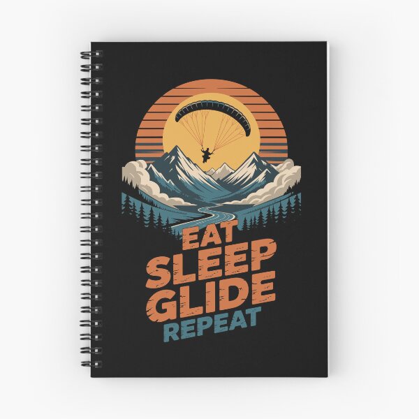 Item preview, EAT SLEEP GLIDE REPEAT designed and sold by jkrphoto.