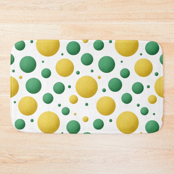 Item preview, Green and yellow dots designed and sold by snoWorkshop.