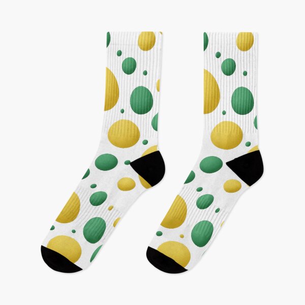 Item preview, Green and yellow dots designed and sold by snoWorkshop.