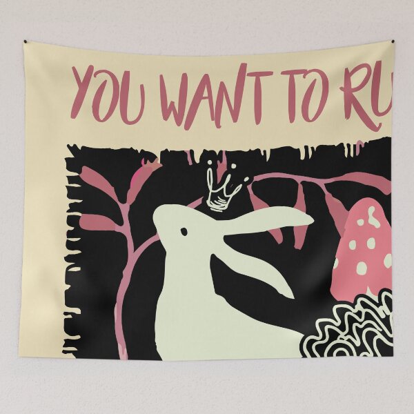 Item preview, YOU WANT TO RUN I'LL RUN WITH YOU (WATERSHIP DOWN) designed and sold by remerasnerdas.