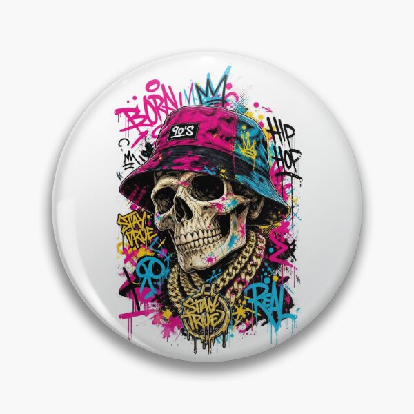 Item preview, Urban Spray Art Hip Hop - Skull Graffiti designed and sold by Skulls & Calaveras.
