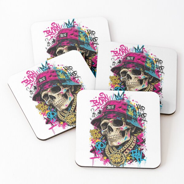 Item preview, Urban Spray Art Hip Hop - Skull Graffiti designed and sold by Skulls & Calaveras.
