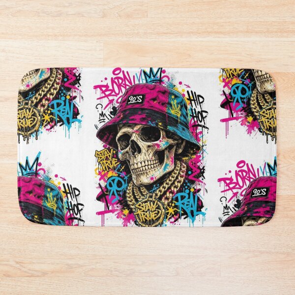 Item preview, Urban Spray Art Hip Hop - Skull Graffiti designed and sold by Skulls & Calaveras.