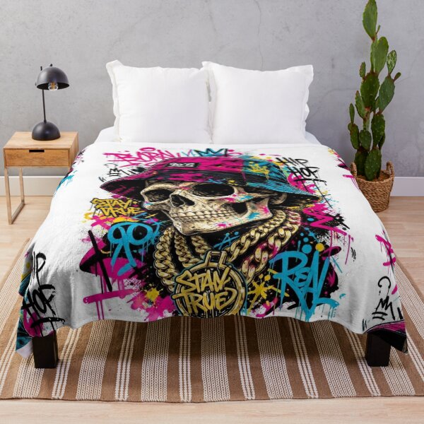 Item preview, Urban Spray Art Hip Hop - Skull Graffiti designed and sold by Skulls & Calaveras.