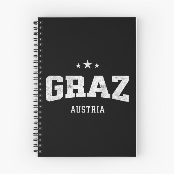 Item preview, Graz Austria Vintage Varsity Distressed Retro College Travel Design designed and sold by NiceTeeClub.