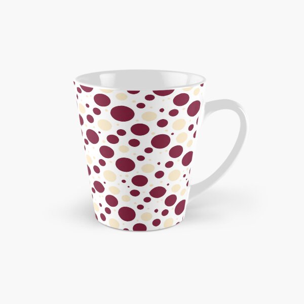 Item preview, Burgundy and cream colored dots designed and sold by snoWorkshop.