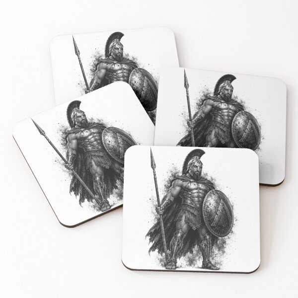 Item preview, Spartan Warrior of Ancient Greece designed and sold by Ancient-Era.