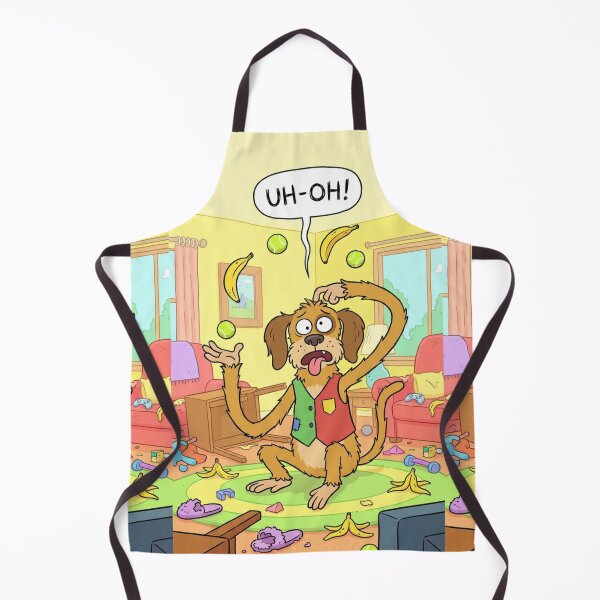 Item preview, Uh-Oh! The Dog-Monkey Made a Mess designed and sold by TreatLLC.