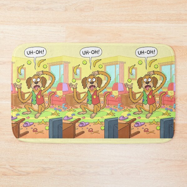 Item preview, Uh-Oh! The Dog-Monkey Made a Mess designed and sold by TreatLLC.