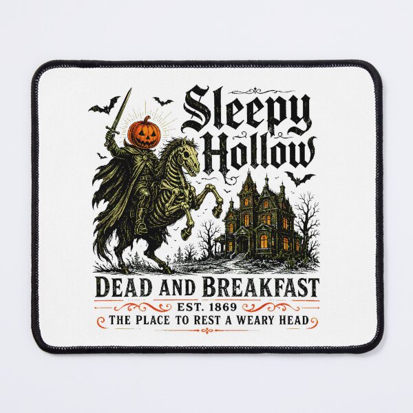 Item preview, Sleepy Hollow Dead and Breakfast Headless Horseman designed and sold by chattsuede.