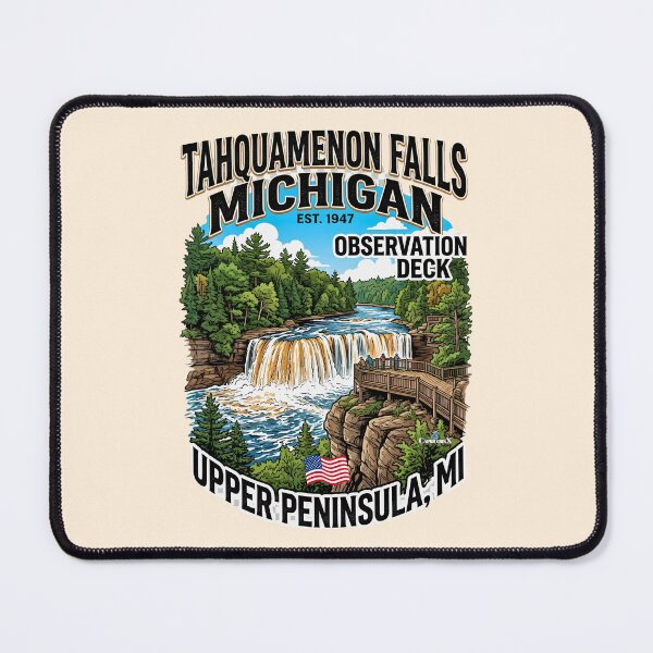 Item preview, Vintage Tahquamenon Falls Michigan designed and sold by EvergreenPark - Tee Studio.