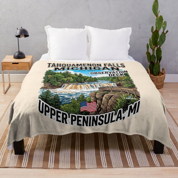 Item preview, Vintage Tahquamenon Falls Michigan designed and sold by EvergreenPark - Tee Studio.