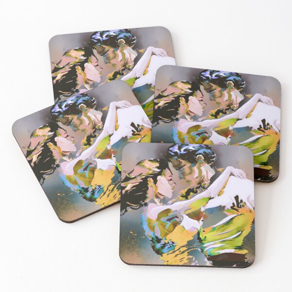 Item preview, Liquid Impressionist Dancing Lovers Art Poster designed and sold by AXENT Designs.
