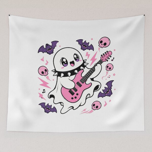 Item preview, Pastel Goth Rocker Ghost Spooky Punk Aesthetic designed and sold by chattsuede.