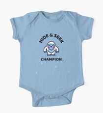 Kawaii? Kawaii Not? Yeti Kawaii Hide & Seek Champion T-Shirt One Piece - Short Sleeve