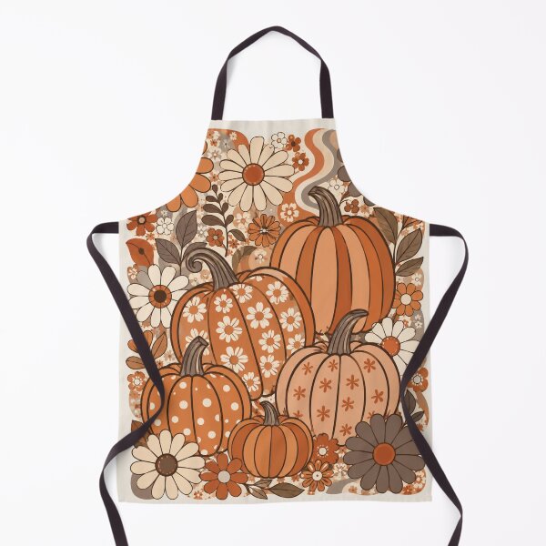 Item preview, Retro 70s Floral Pumpkin Graphic Groovy Autumn Thanksgiving Floral designed and sold by PACS0011.