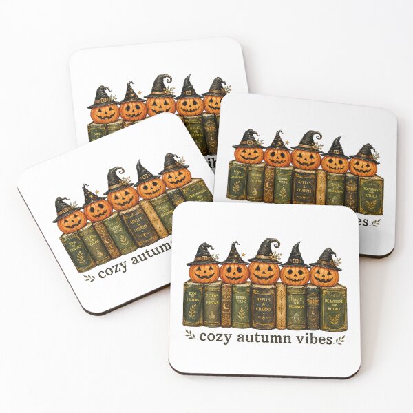 Item preview, Witchy Autumn Bookworm Reader Magic Spellbook Pumpkins designed and sold by chattsuede.
