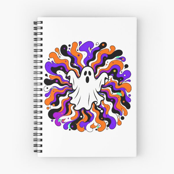 Item preview, Psychedelic Groovy Ghost Spooky Halloween Aesthetic designed and sold by chattsuede.